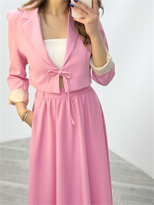 Premium Series Midi Boy Etek Pembe