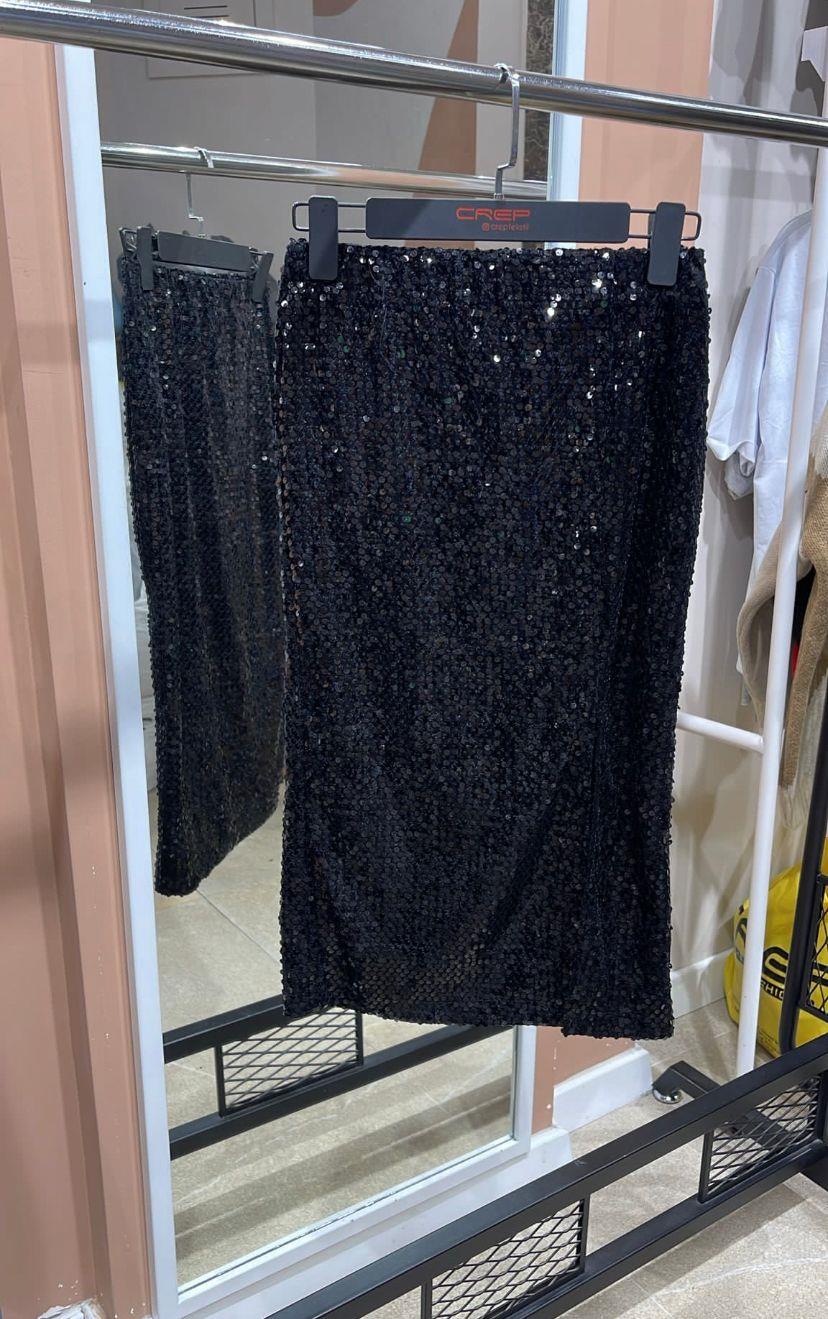 Astarlı Payet Kalem Etek 