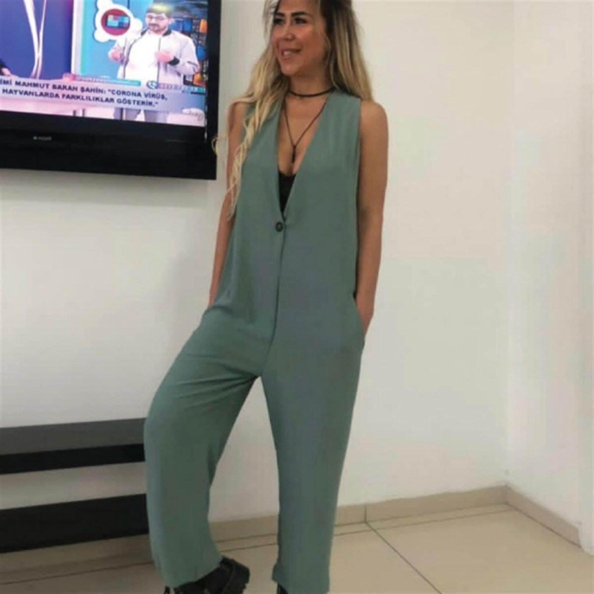 KETEN DÜĞME DETAY TULUM