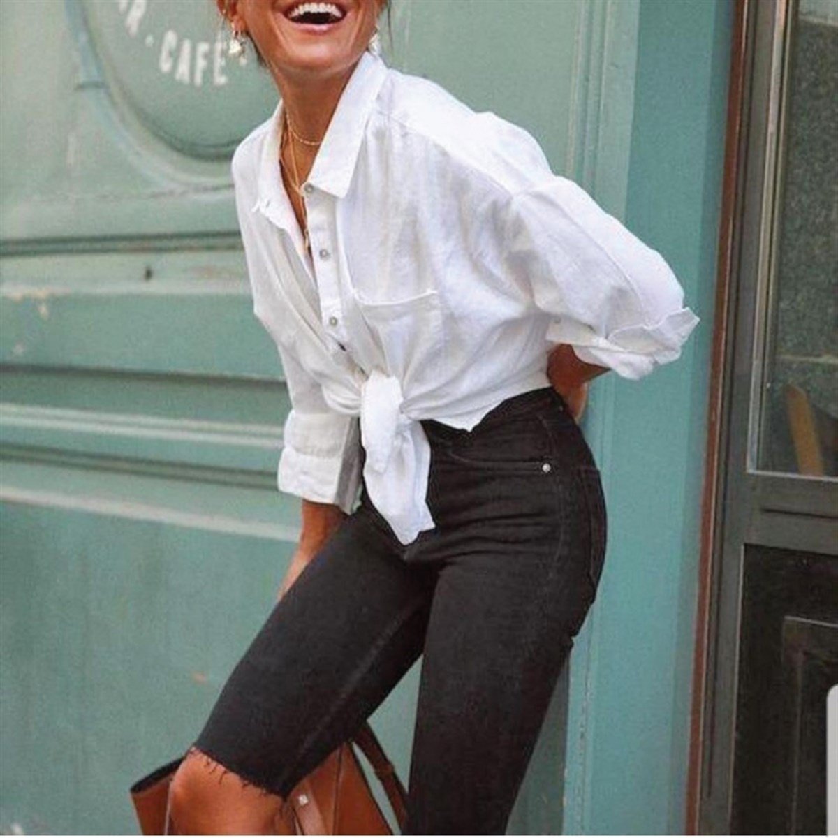 YÜKSEK BEL BİSİKLETÇİ JEAN ŞORT