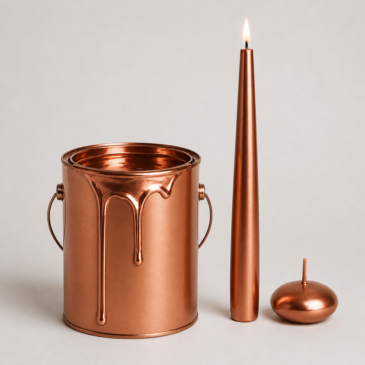 Bakır Daldırma Varak Boya | Alman Boyası | Metallic copper