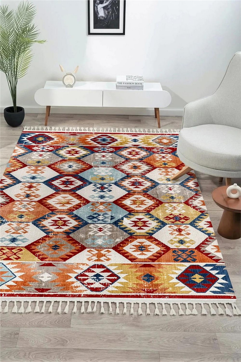 Antique AN002 Yumuşak Dokulu Makine Halısı