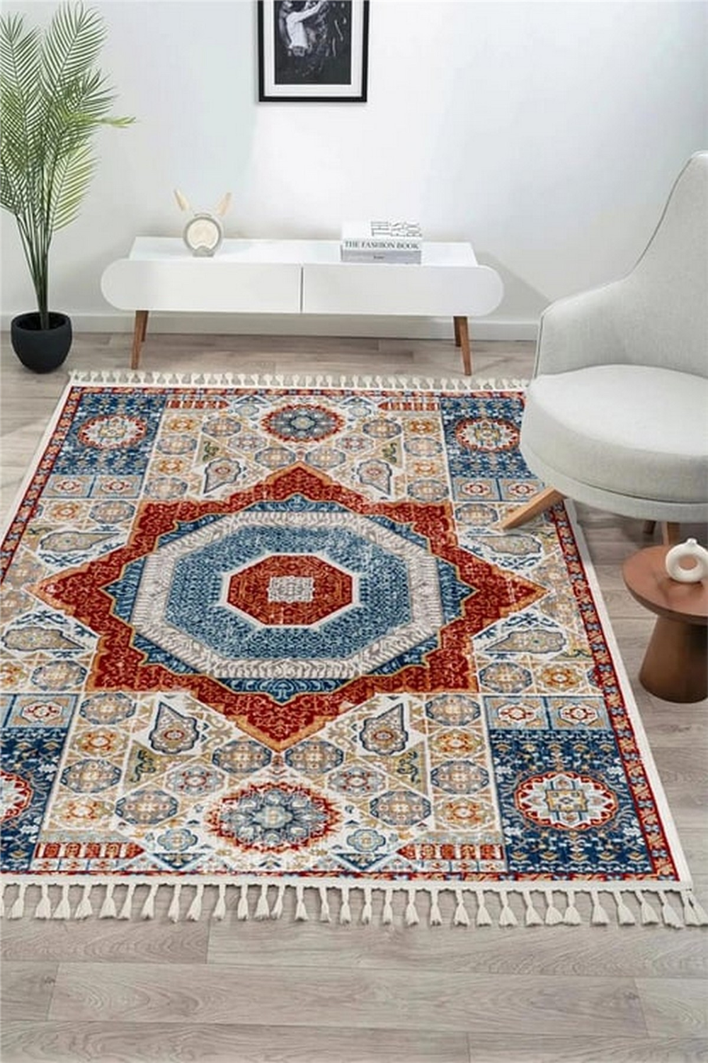 Antique AN003 Yumuşak Dokulu Makine Halısı