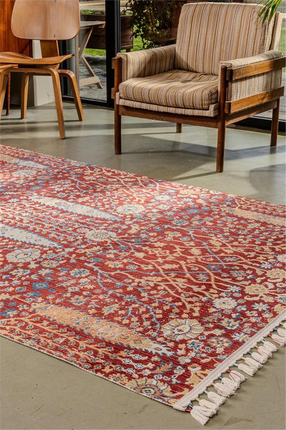 ANTIQUE VİNTAGE RENKLİ HALI AN0004