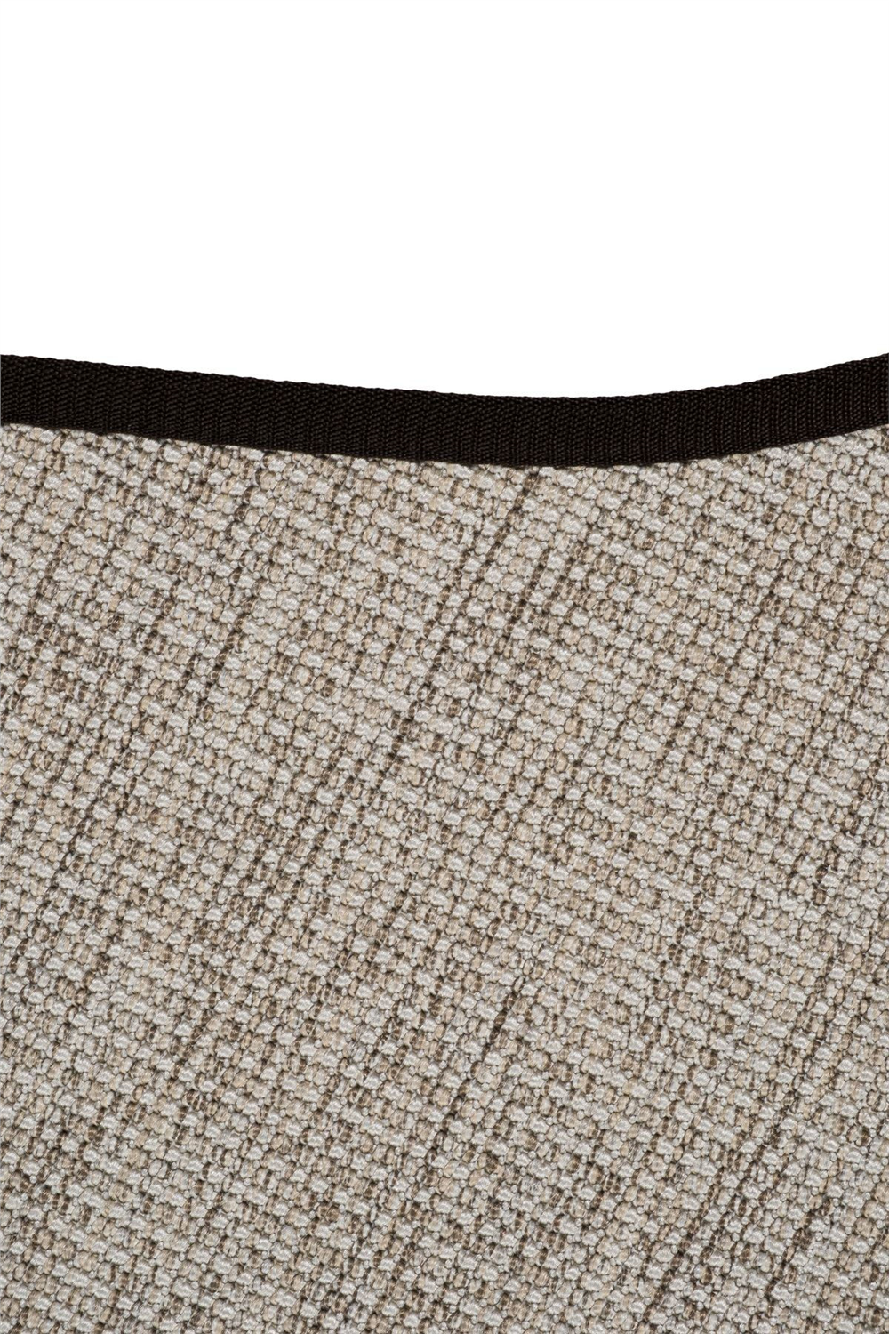 Canvas 2 Judy JD02 Natural Cotton Bordure 10 Black Amorf Sisal Halı