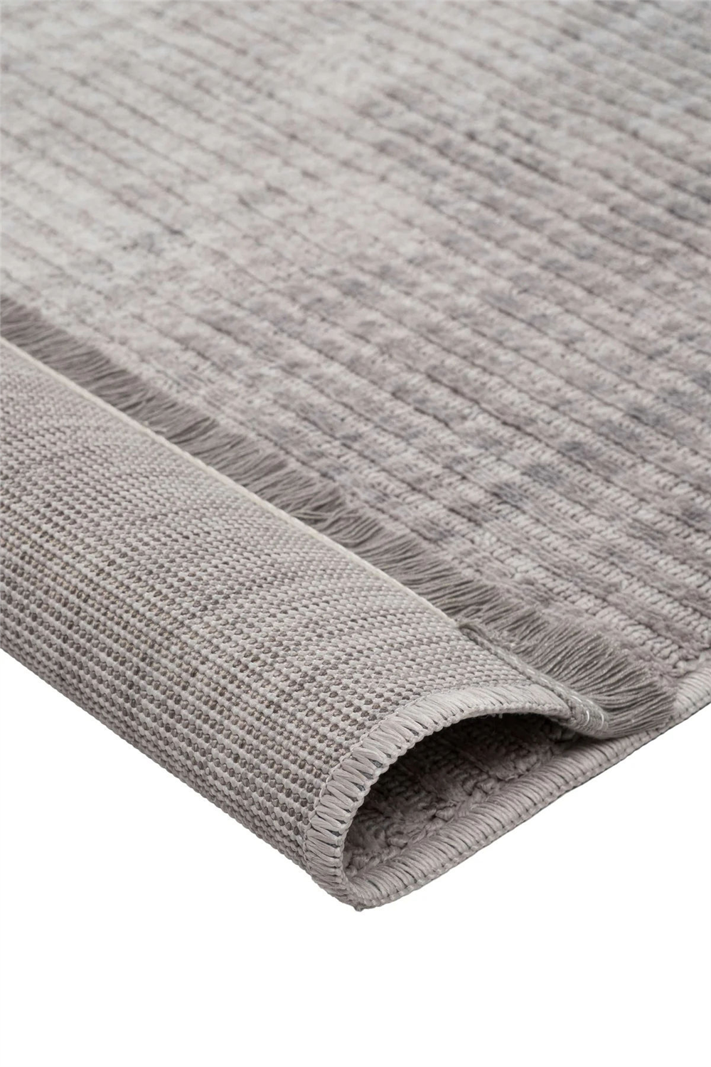 Degrade DG02 Grey Yumuşak Dokulu İskandinav Salon Halısı