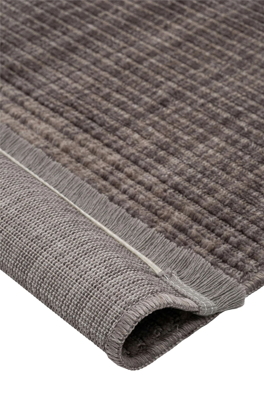 Degrade DG04 Anthracite Yumuşak Dokulu İskandinav Salon Halısı