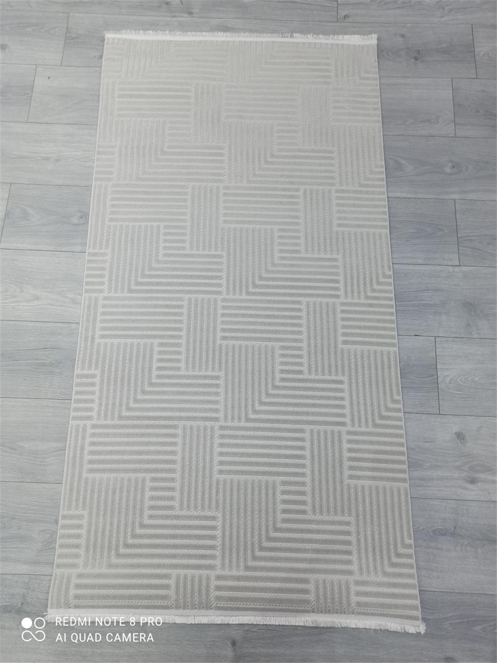Gri Art Halı