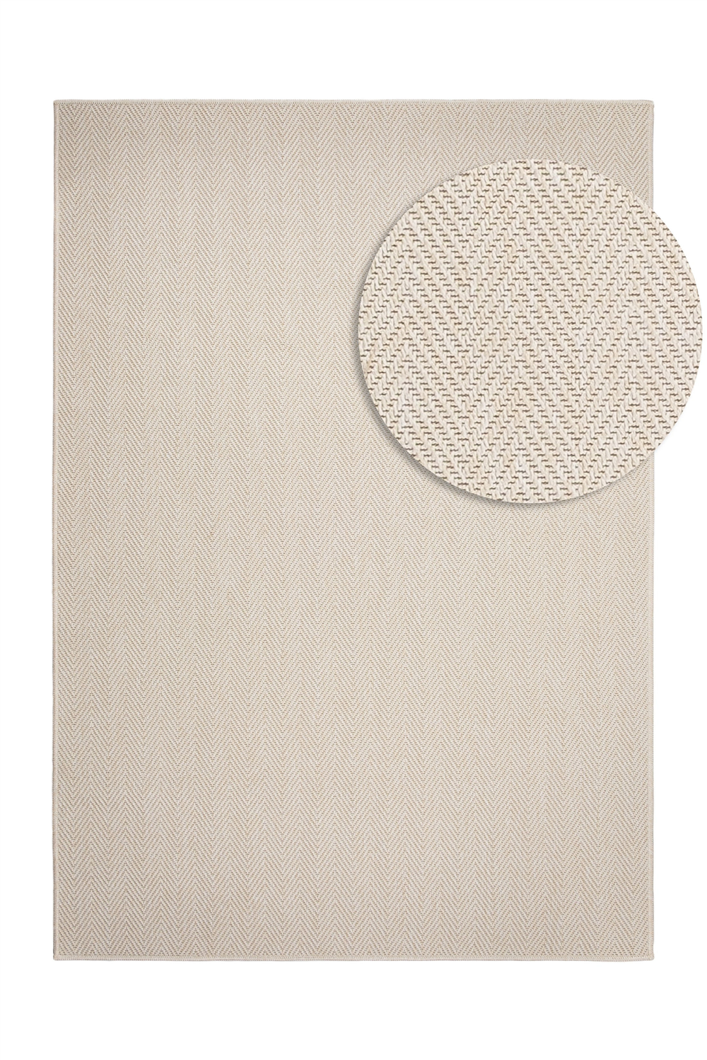 Luna LN01 Cream Doğal Sisal Halı