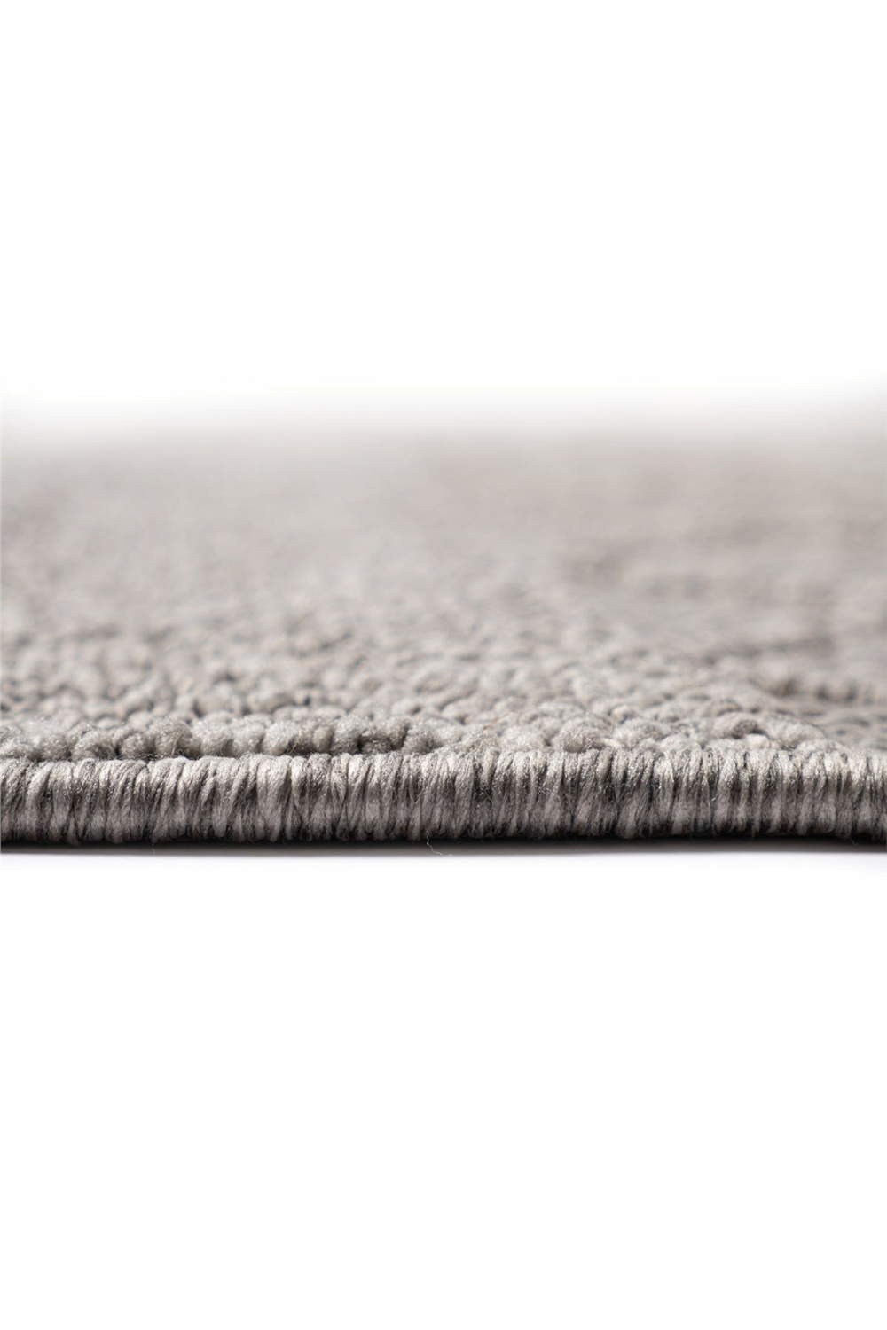 Marie MR01 Grey Makrome Dokumalı Makine Halısı