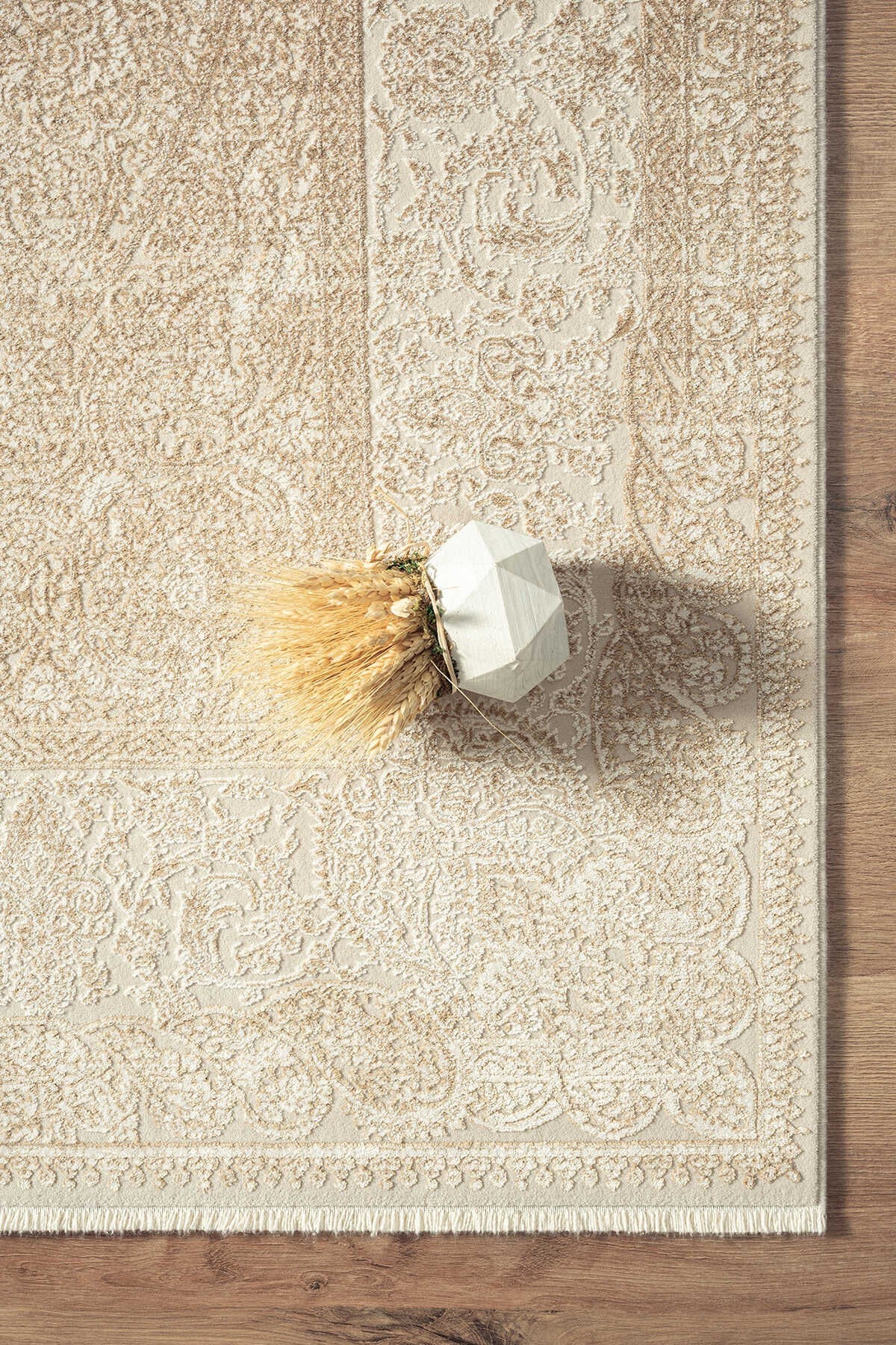 Soho Mood - Antique Gold Modern Klasik Salon ve Oturma Odası Halısı