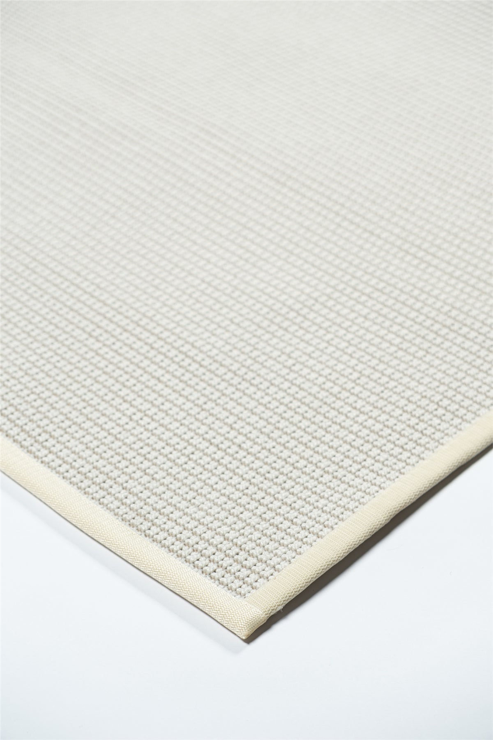 Suit SU01 Cream Biye 01 White Doğal Sisal Halı