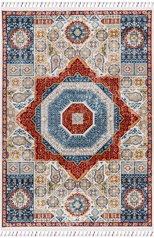 ANTIQUE VİNTAGE RENKLİ HALI AN0003