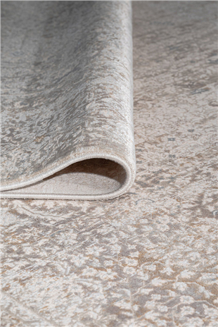 Aura 2845 Krem - Makine Halısı