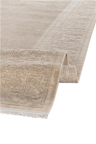 Aura 2855 Krem - Makine Halısı
