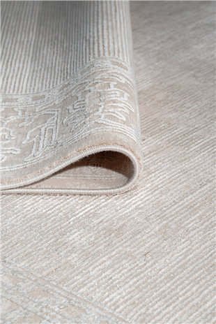 Aura 2855 Krem - Makine Halısı