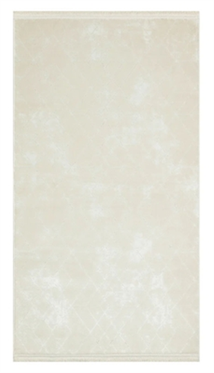 Bej 3442-1 Verona Dokuma Kadife Halı