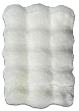 Beyaz 3 Bubble Halı