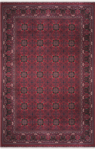 Burj 8731BU Bordo - Makine Halısı