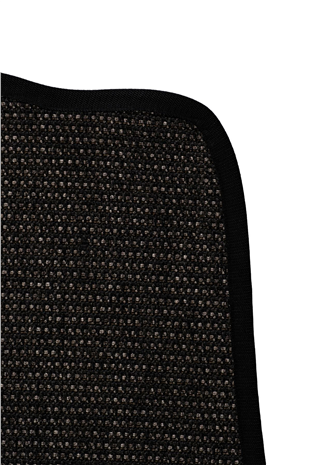 Canvas 4 Suit SU04 Anthracite Cotton Bordure 10 Black Amorf Sisal Halı