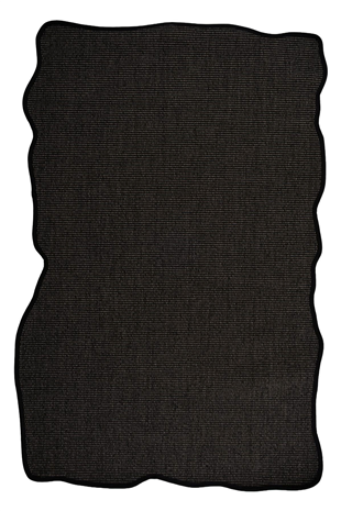 Canvas 4 Suit SU04 Anthracite Cotton Bordure 10 Black Amorf Sisal Halı