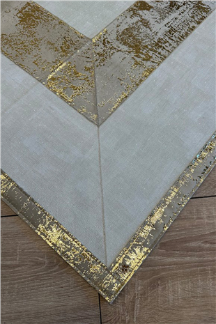 Ekru Gold Rono Deri Halı
