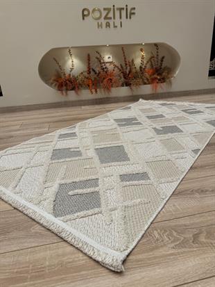 Focus Serisi Renkli Kalın Modern Makine Halısı