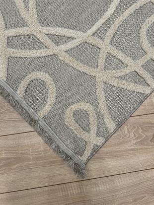 Focus Serisi Renkli Kalın Modern Makine Halısı