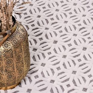 Happy Serisi Sık Dokuma Modern Makine Halısı