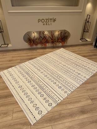 İpeksi Bambu Yıkanabilir Renkli Modern Makine Halısı