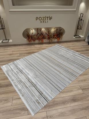 İpeksi Bambu Yıkanabilir Renkli Modern Makine Halısı