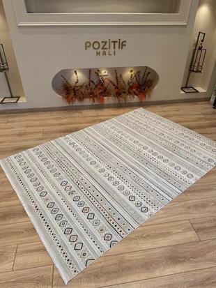 İpeksi Bambu Yıkanabilir Renkli Modern Makine Halısı