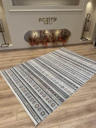 İpeksi Bambu Yıkanabilir Renkli Modern Makine Halısı