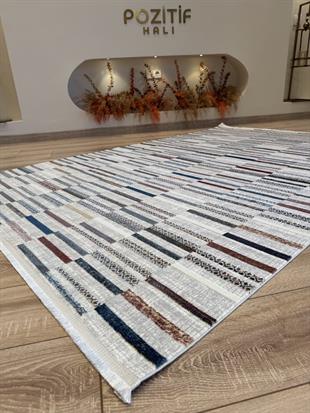 İpeksi Bambu Yıkanabilir Renkli Modern Makine Halısı