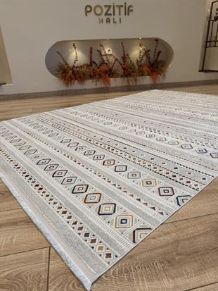 İpeksi Bambu Yıkanabilir Renkli Modern Makine Halısı