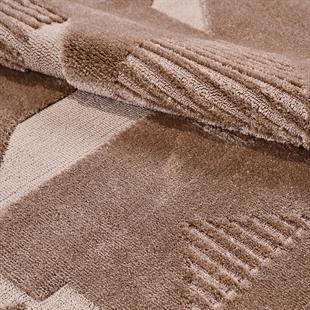 İzaka Serisi Modern Akrilik Makine Halısı 