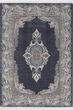 Jumeirah - Moroccan Blue Modern Klasik Salon Halısı