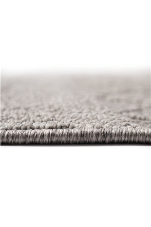 Marie MR01 Grey Makrome Dokumalı Makine Halısı