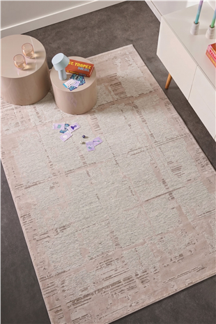 Mono Luxe 4042 Bej - Makine Halısı