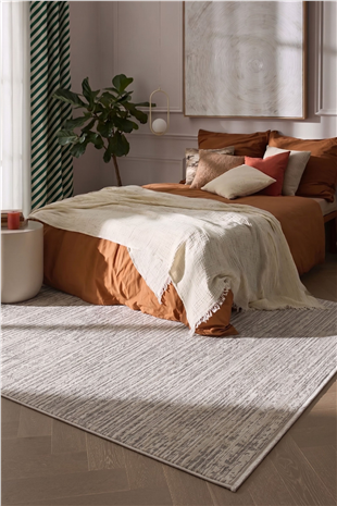 Mono Luxe 4072 Bej - Makine Halısı