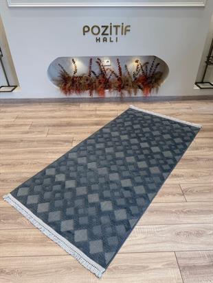 Polo Serisi Örgü İplikli Bohem Desenli Makine Halısı