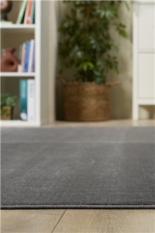 Soho Chrome - Charcoal Modern Salon ve Oturma Odası Halısı