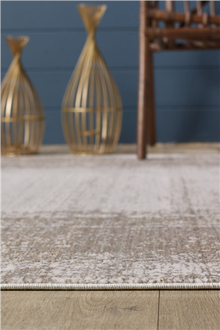 Soho Mood - Limestone Modern Klasik Salon ve Oturma Odası Halısı