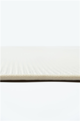 Suit SU01 Cream Biye 01 White Doğal Sisal Halı