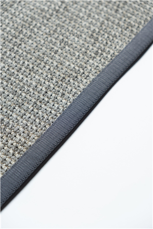 Suit SU02 Grey Biye 08 Anthracite Doğal Sisal Halı