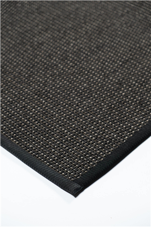 Suit SU04 Anthracite Biye 10 Black Doğal Sisal Halı