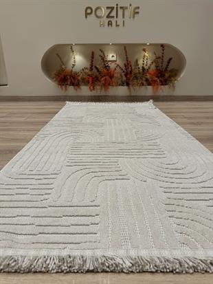 Tokyo Serisi Renkli Kalın Modern Makine Halısı