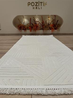 Tokyo Serisi Renkli Kalın Modern Makine Halısı