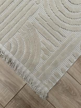 Tokyo Serisi Renkli Kalın Modern Makine Halısı