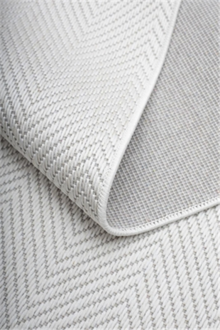 White Eco Sisal Halı